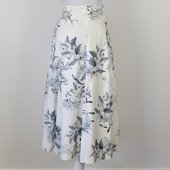 Alex Marie Lush Escape Floral Pleated Midi Skirt - 8 - Picture 5 of 9